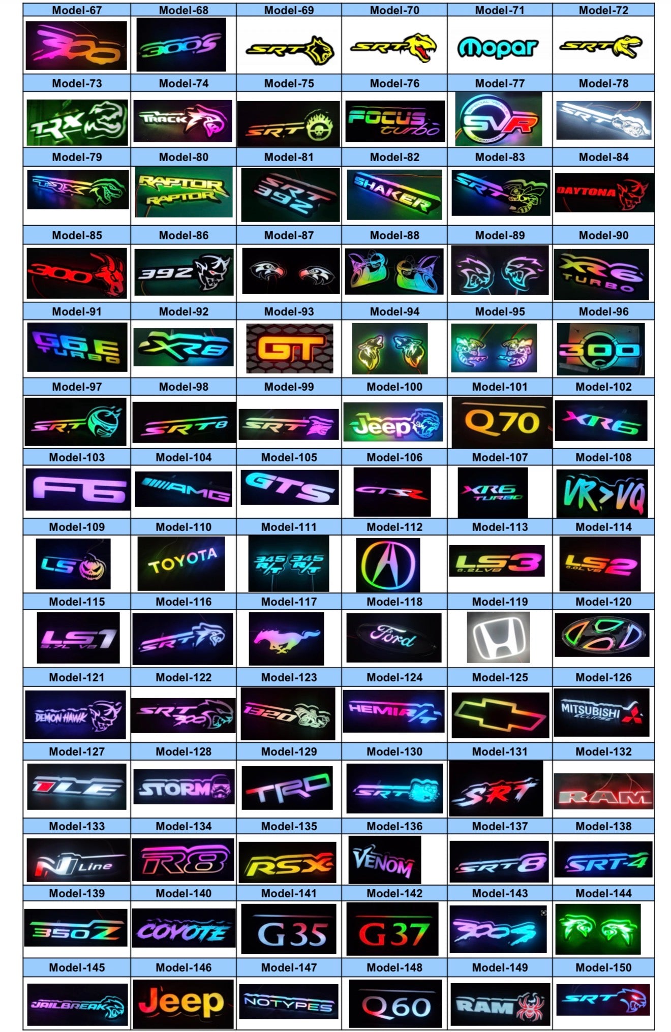 LED Grille Lights