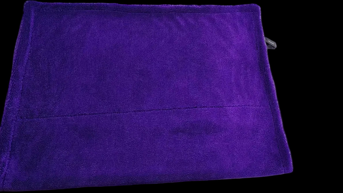 "Cut Different" SRT-8 Edition 1400 GSM Royal Purple Drying Towel (24" x 36")