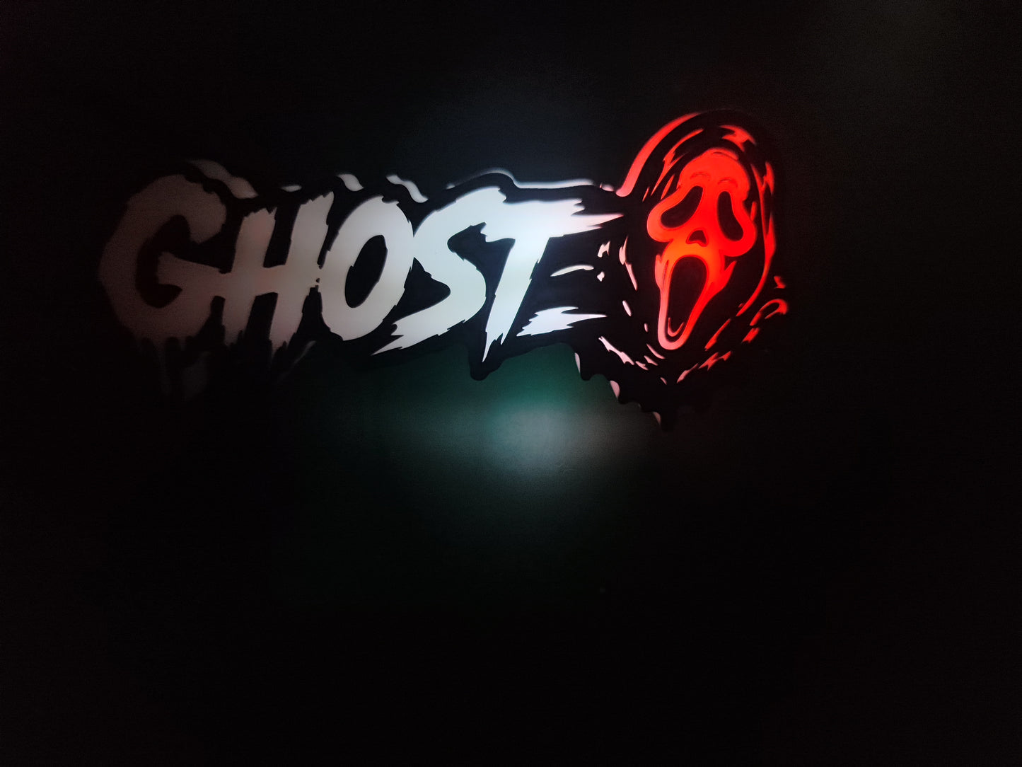 Ghost Face LED Grille Light